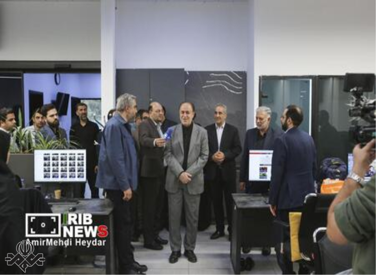 بازدید نمایندگان مجلس از خبرگزاری صداوسیما به مناسبت روز خبرنگار
