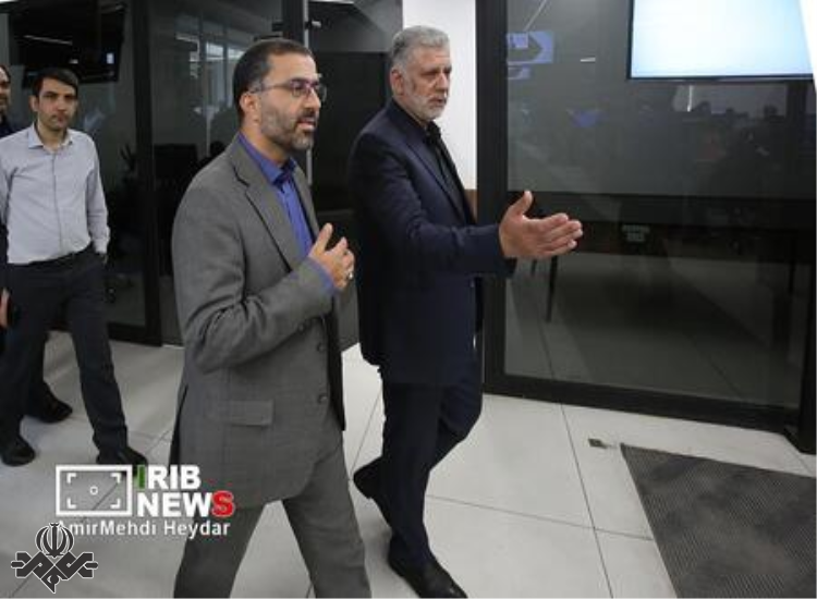 بازدید نمایندگان مجلس از خبرگزاری صداوسیما به مناسبت روز خبرنگار