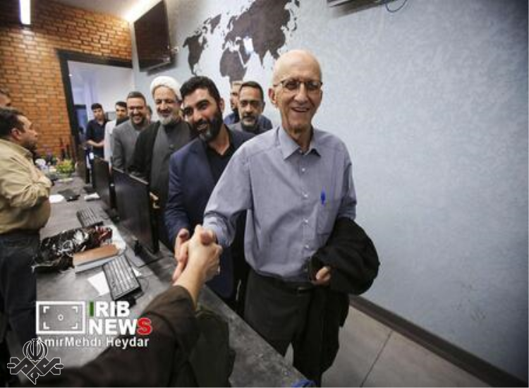 بازدید نمایندگان مجلس از خبرگزاری صداوسیما به مناسبت روز خبرنگار