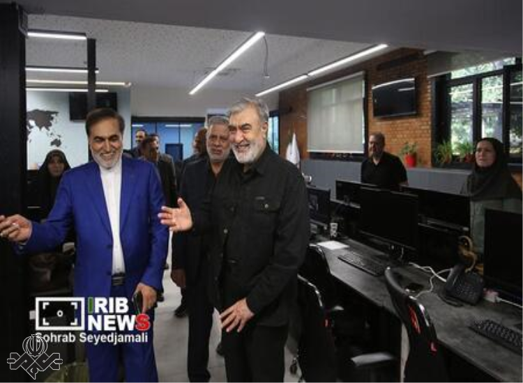 بازدید نمایندگان مجلس از خبرگزاری صداوسیما به مناسبت روز خبرنگار