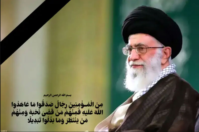 اعلام خبر شهادت رهبر معظم انقلاب اسلامی ایران از شبکه خبر-معاونت حقوقی و امورمجلس صداوسیما