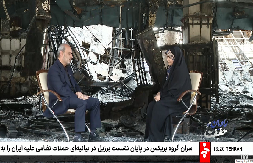 جبلی: هدف از حمله به ساختمان شیشه‌ای ایجاد ترس در جامعه رسانه‌ای کشور بود که محقق نشد-معاونت حقوقی و امور مجلس صداوسیما