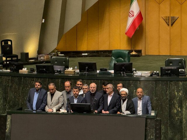 هیات رئیسه مجلس در اجلاسیه دوم سوگند یاد کردند-معاونت حقوقی و امور مجلس صداوسیما